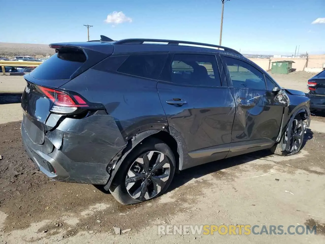 3 Photograph of a damaged car 5XYK6CDF1RG166221 KIA SPORTAGE X 2024