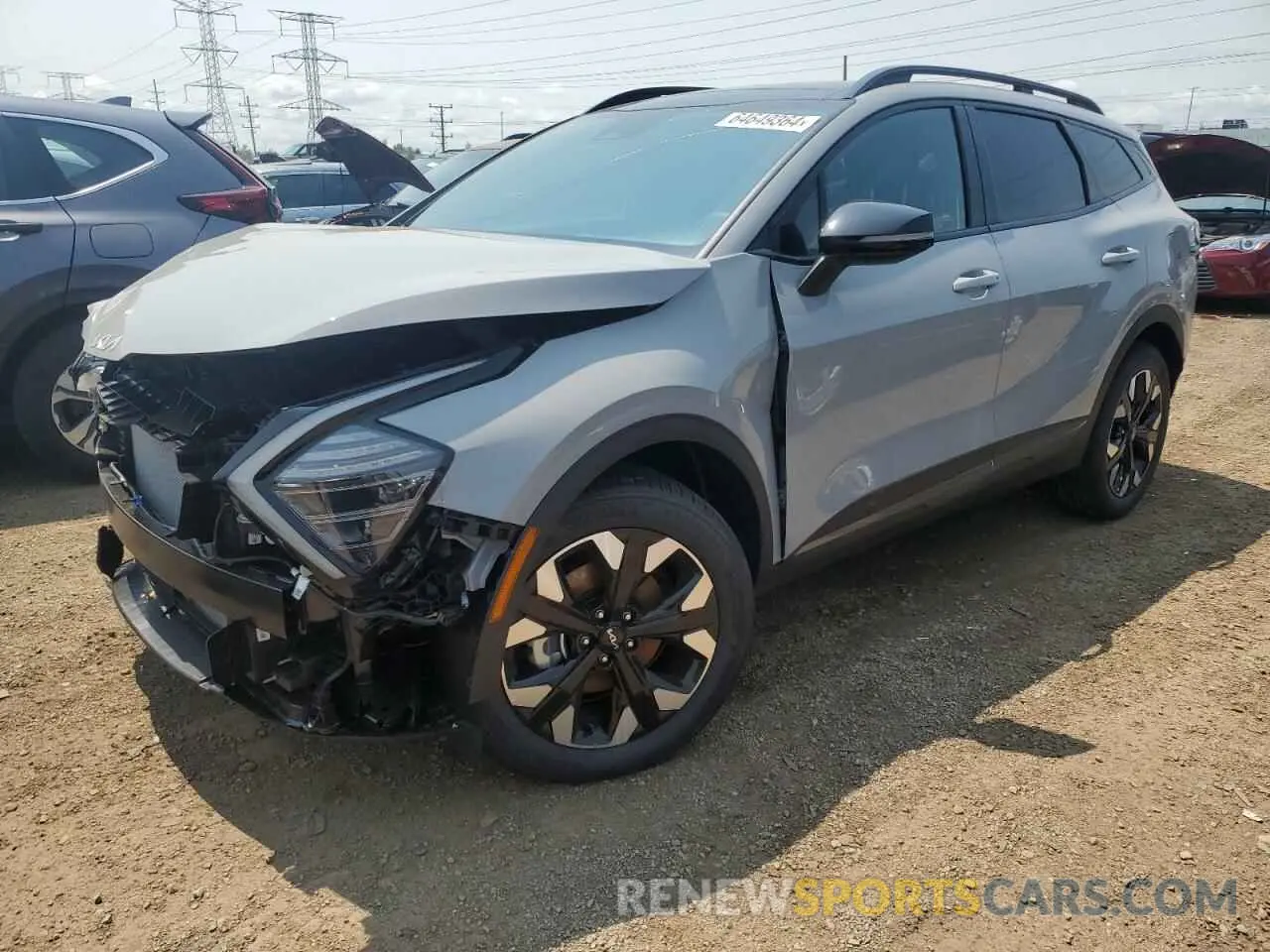 1 Photograph of a damaged car 5XYK6CDF1RG214073 KIA SPORTAGE X 2024