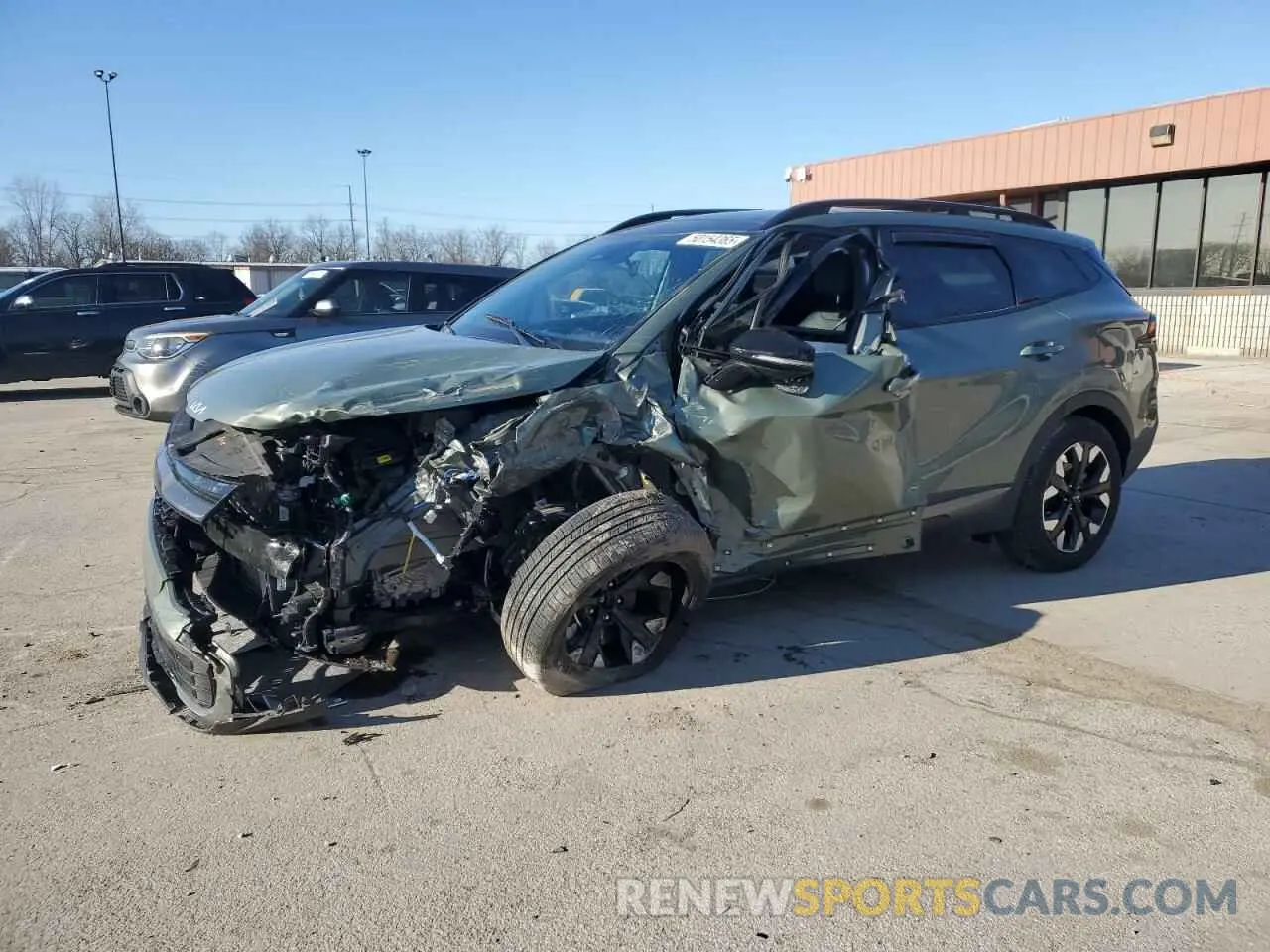 1 Photograph of a damaged car 5XYK6CDF3RG184901 KIA SPORTAGE X 2024