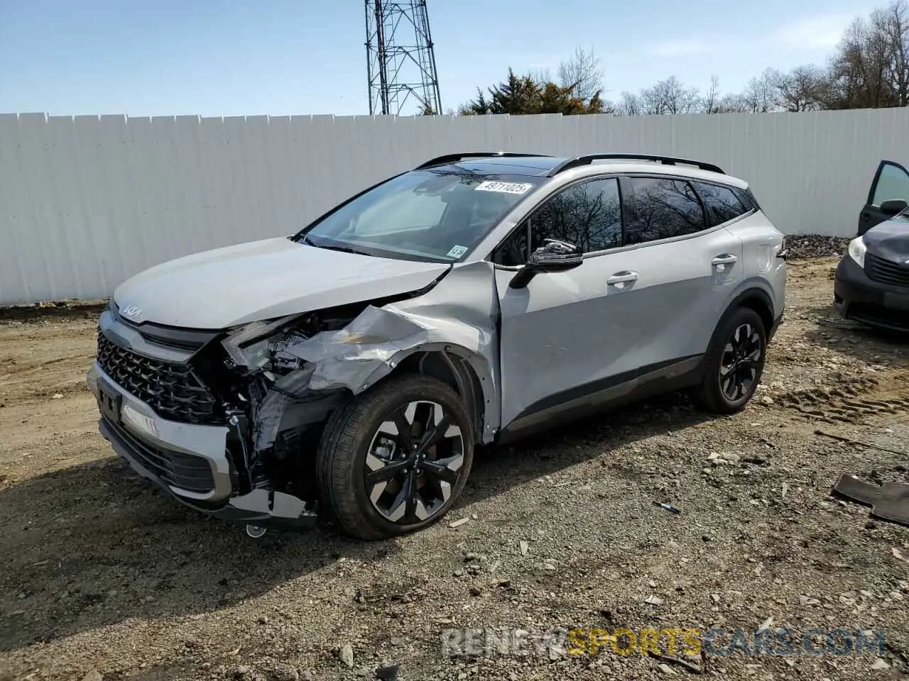 1 Photograph of a damaged car 5XYK6CDF6RG162939 KIA SPORTAGE X 2024