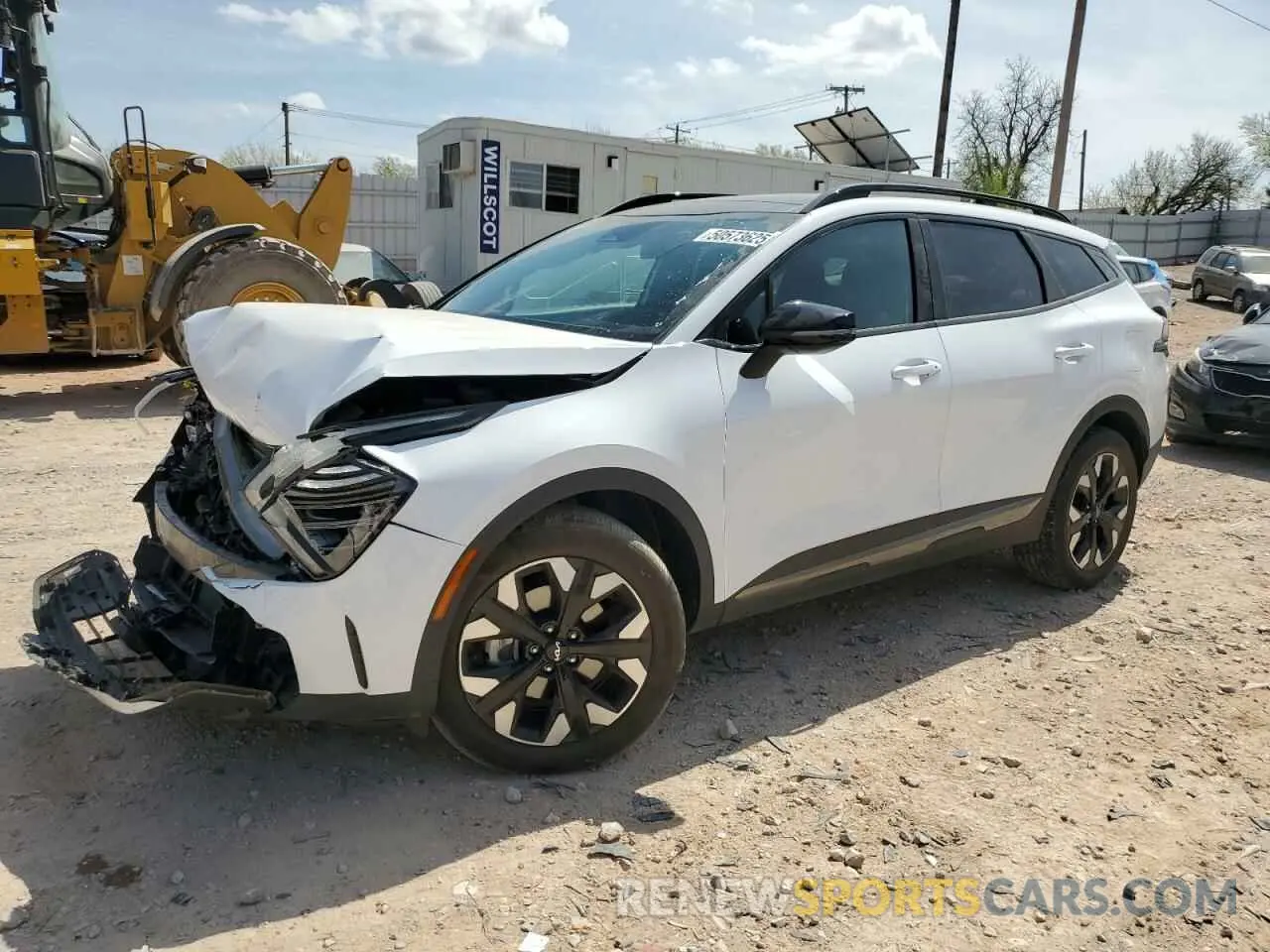 1 Photograph of a damaged car 5XYK6CDF7RG158706 KIA SPORTAGE X 2024