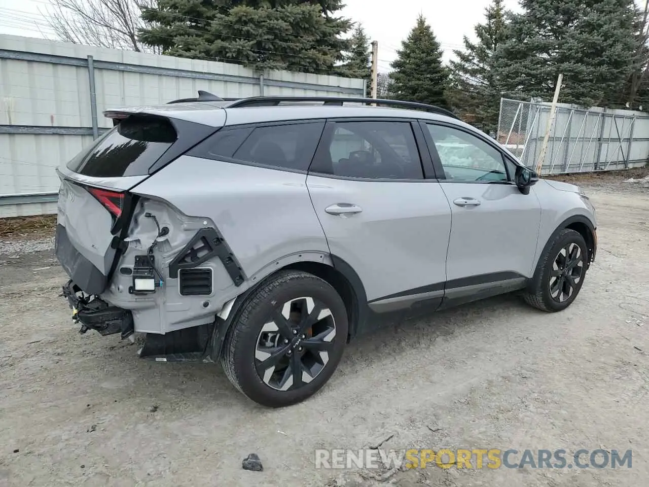 3 Photograph of a damaged car 5XYK6CDF7RG195268 KIA SPORTAGE X 2024