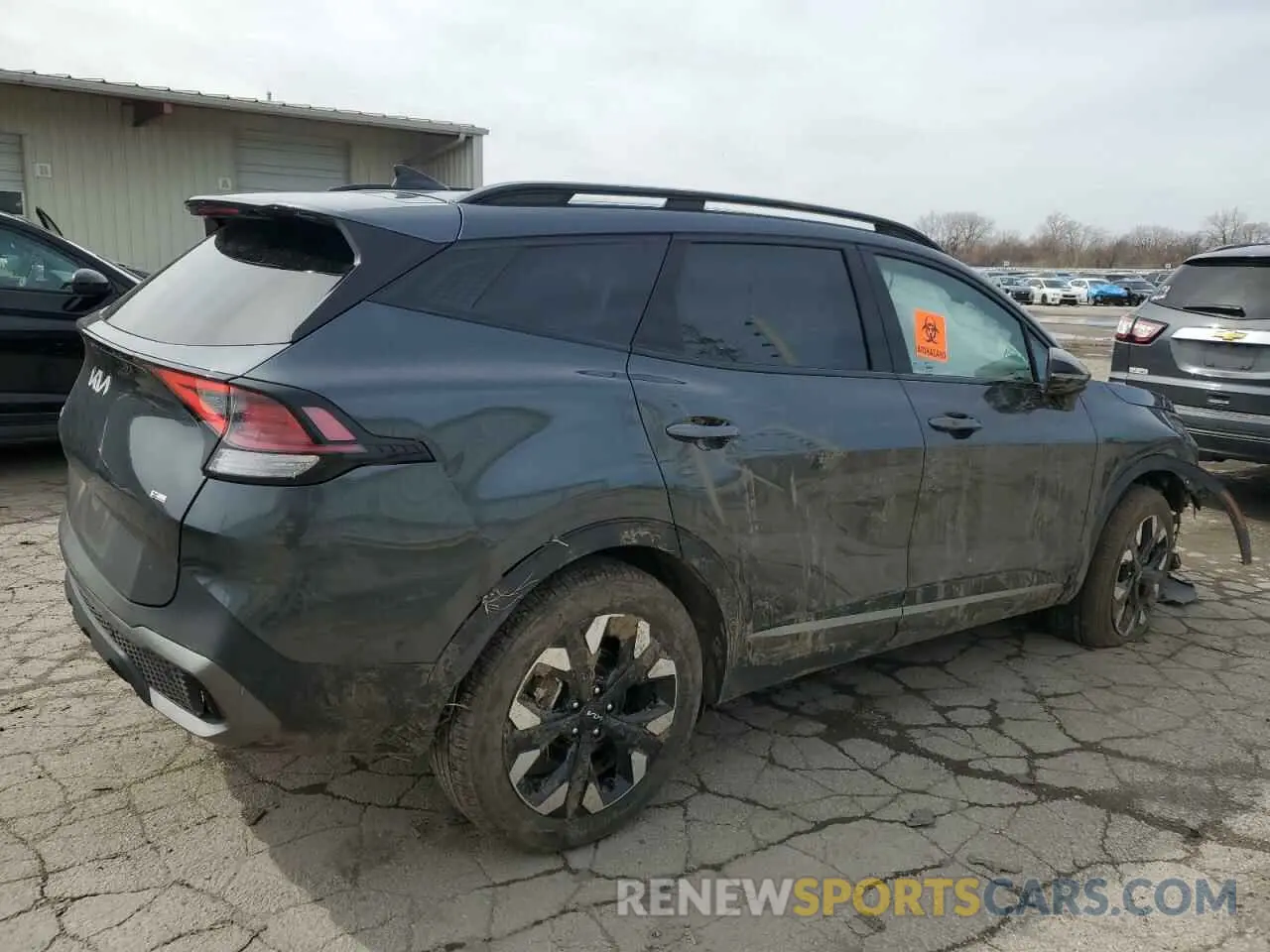 3 Photograph of a damaged car 5XYK6CDF7RG217558 KIA SPORTAGE X 2024