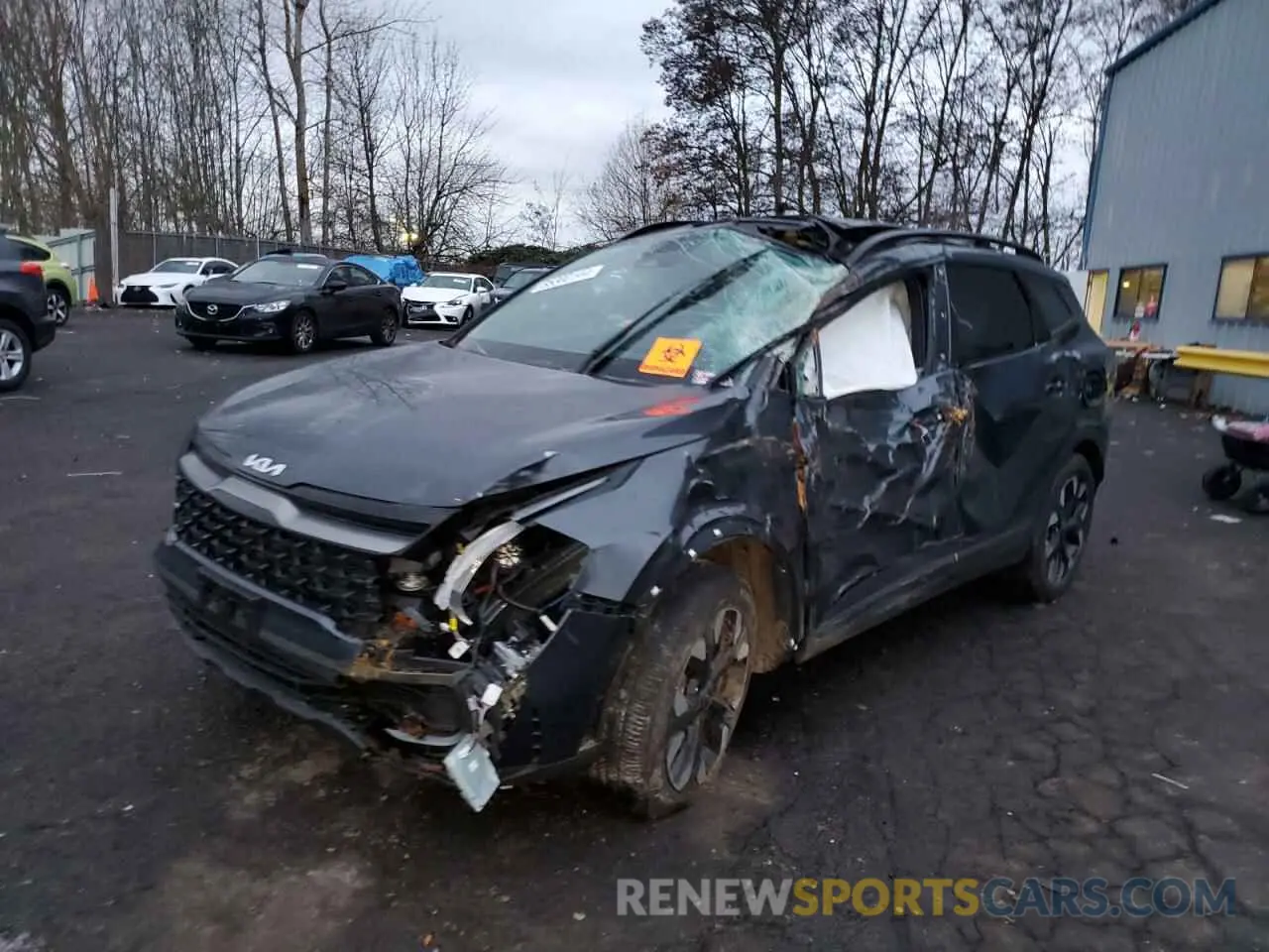 1 Photograph of a damaged car 5XYK6CDF8RG201921 KIA SPORTAGE X 2024