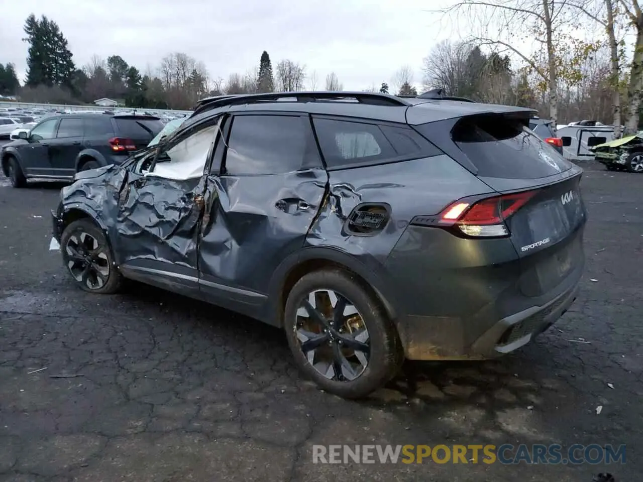 2 Photograph of a damaged car 5XYK6CDF8RG201921 KIA SPORTAGE X 2024
