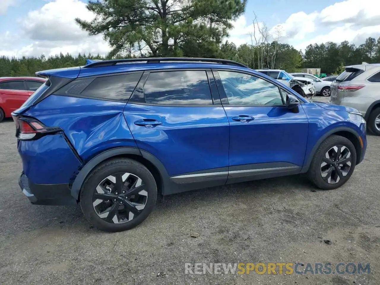 3 Photograph of a damaged car 5XYK6CDFXRG140586 KIA SPORTAGE X 2024