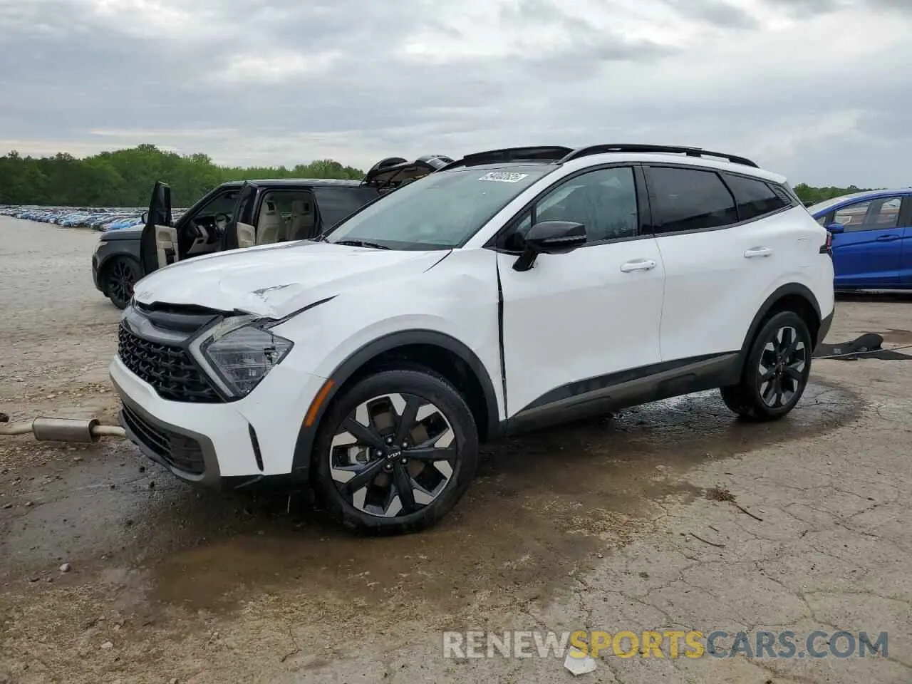 1 Photograph of a damaged car 5XYK6CDFXRG152060 KIA SPORTAGE X 2024