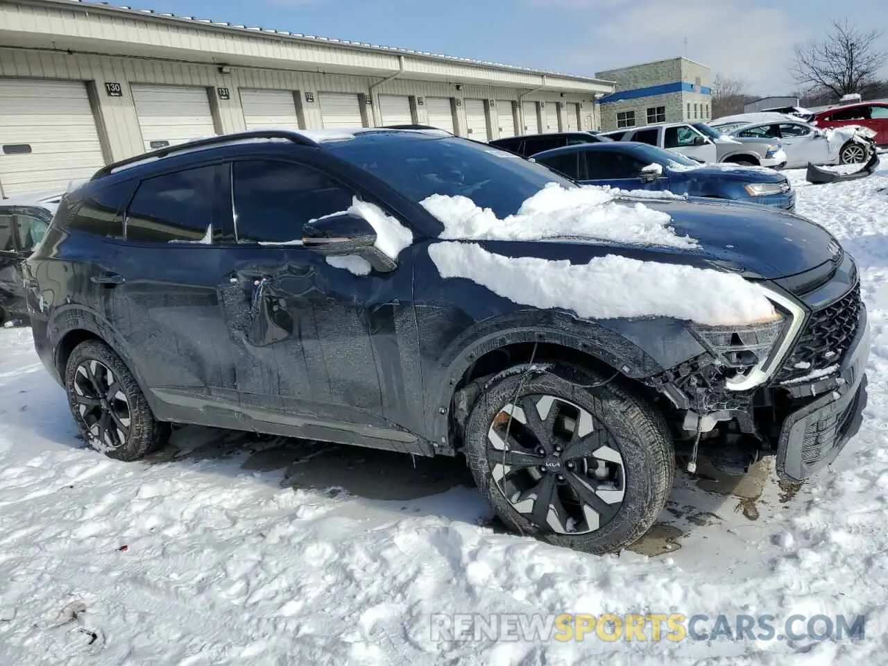 4 Photograph of a damaged car 5XYK6CDFXRG200284 KIA SPORTAGE X 2024