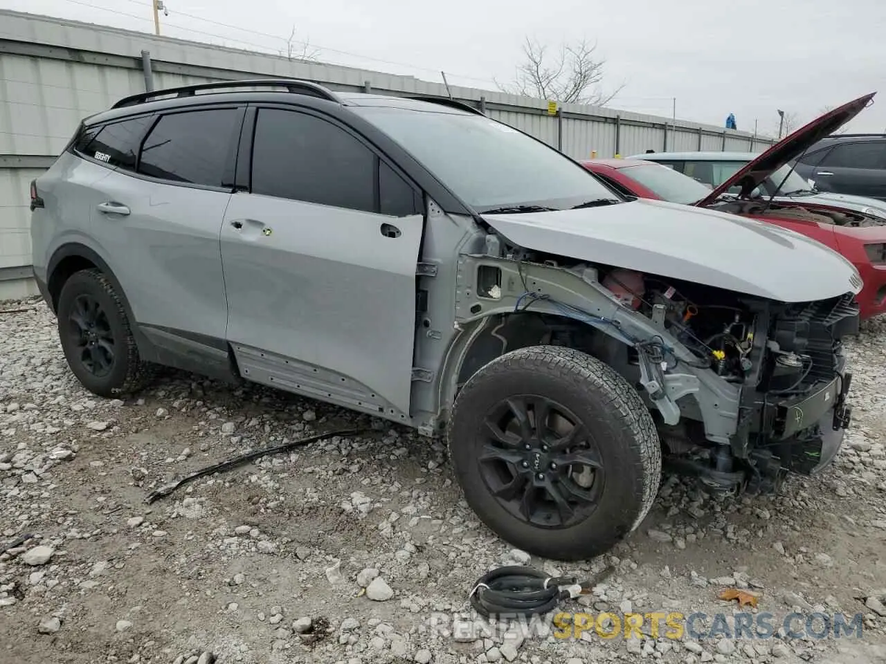 4 Photograph of a damaged car 5XYK7CDF1RG194632 KIA SPORTAGE X 2024
