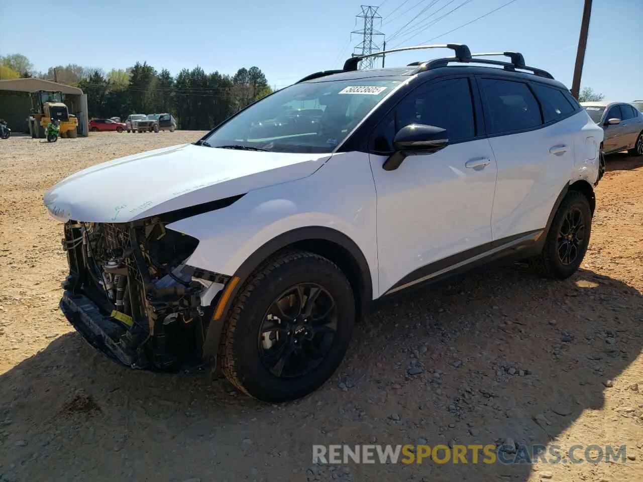 1 Photograph of a damaged car 5XYK7CDF6RG175705 KIA SPORTAGE X 2024