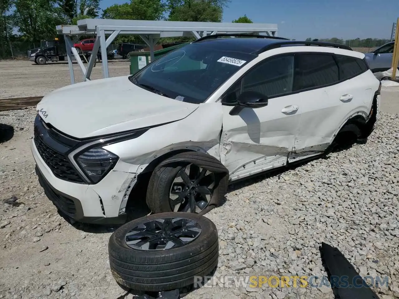 1 Photograph of a damaged car KNDPYDDH7R7139271 KIA SPORTAGE X 2024