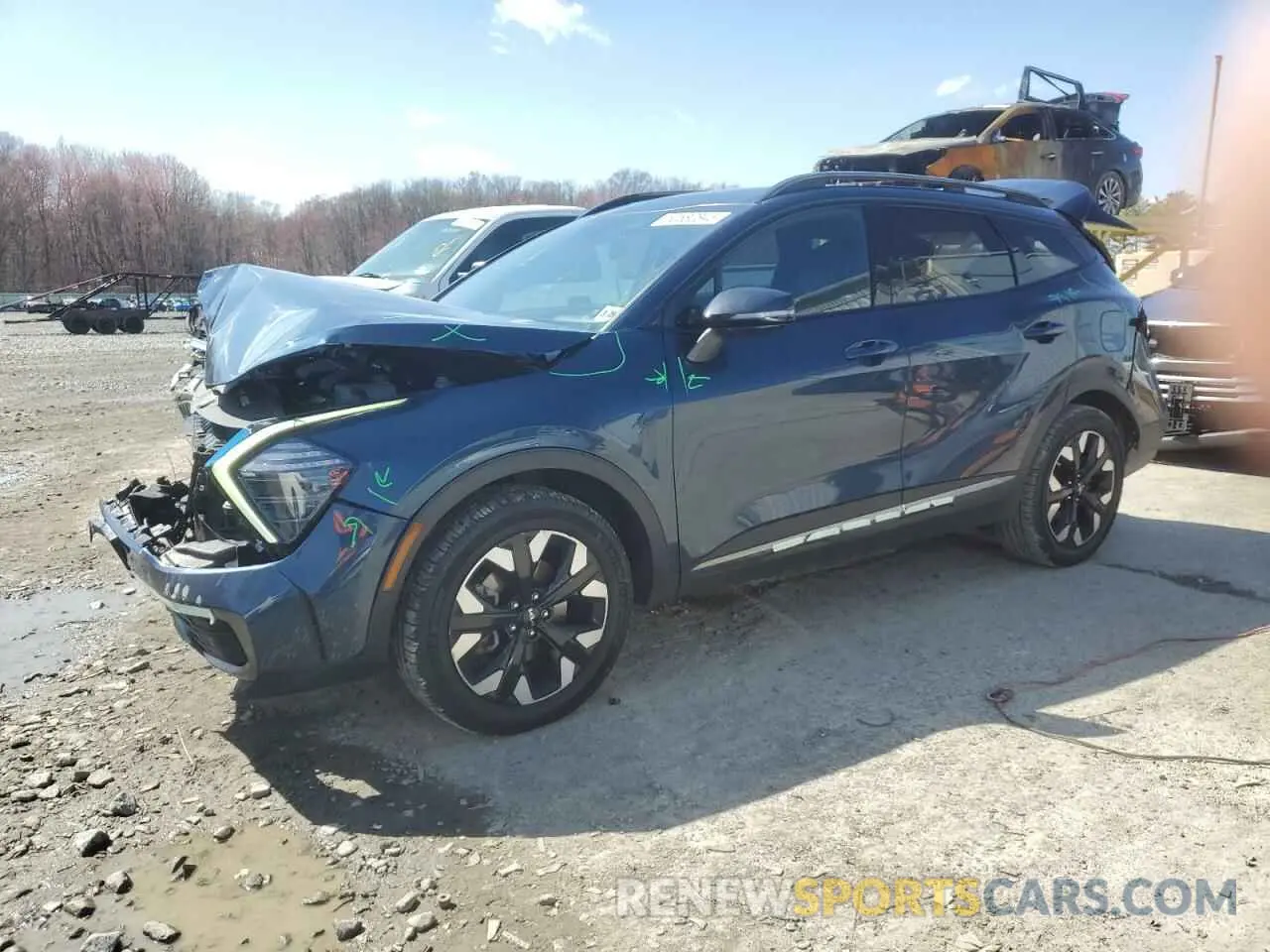 1 Photograph of a damaged car KNDPYDDH8R7141708 KIA SPORTAGE X 2024