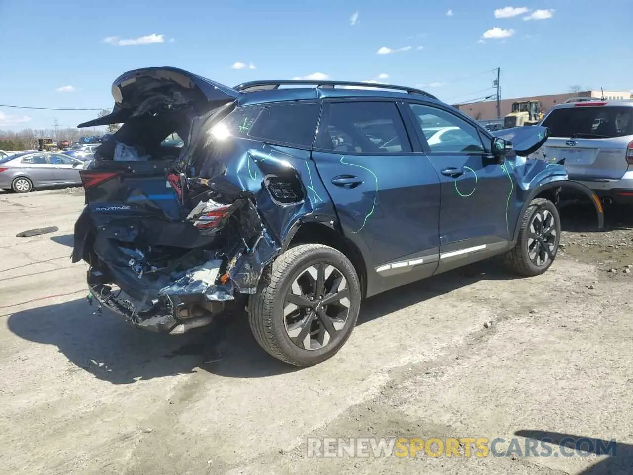 3 Photograph of a damaged car KNDPYDDH8R7141708 KIA SPORTAGE X 2024
