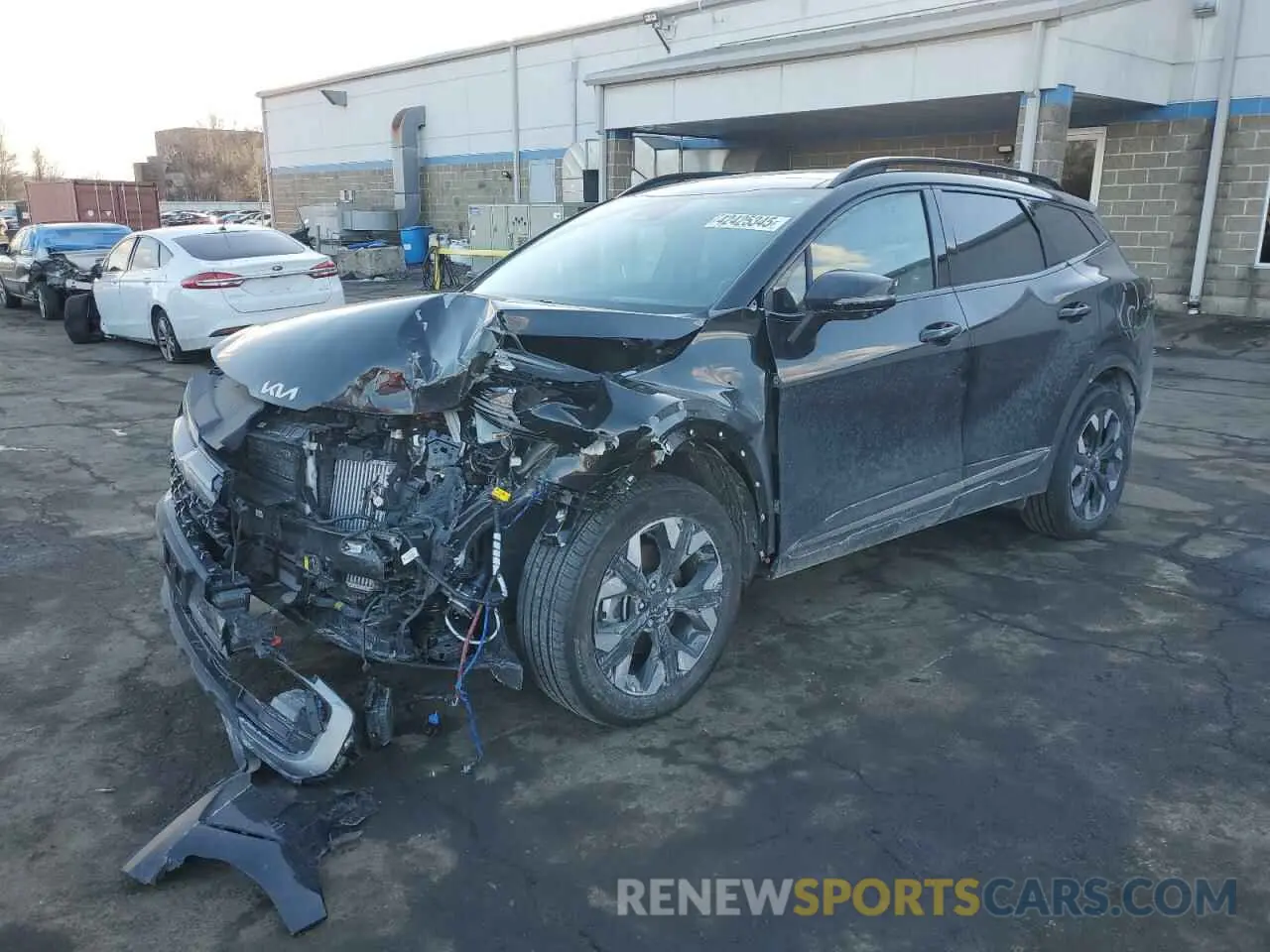 1 Photograph of a damaged car KNDPZDDH3R7168134 KIA SPORTAGE X 2024