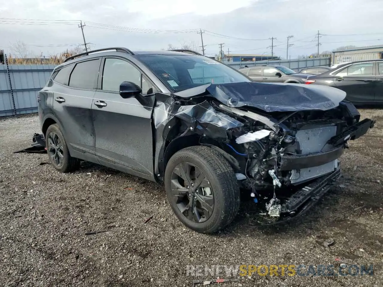4 Photograph of a damaged car 5XYK6CDF4SG239748 KIA SPORTAGE X 2025