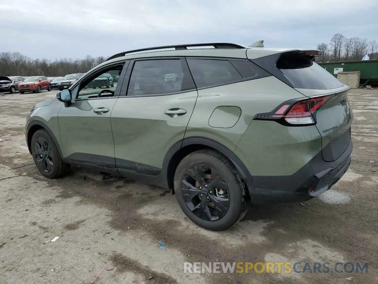 2 Photograph of a damaged car 5XYK6CDF4SG242892 KIA SPORTAGE X 2025