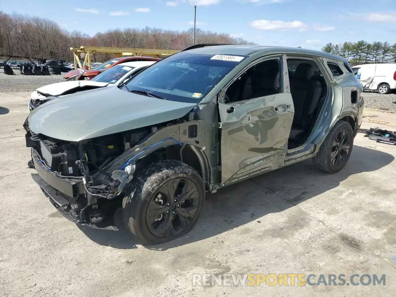 1 Photograph of a damaged car 5XYK6CDF9SG277203 KIA SPORTAGE X 2025