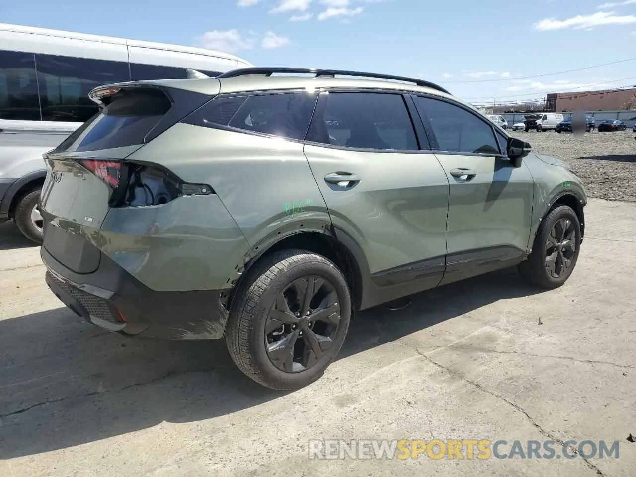 3 Photograph of a damaged car 5XYK6CDF9SG277203 KIA SPORTAGE X 2025