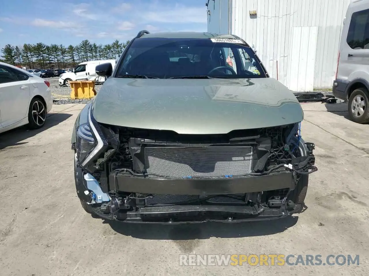 5 Photograph of a damaged car 5XYK6CDF9SG277203 KIA SPORTAGE X 2025