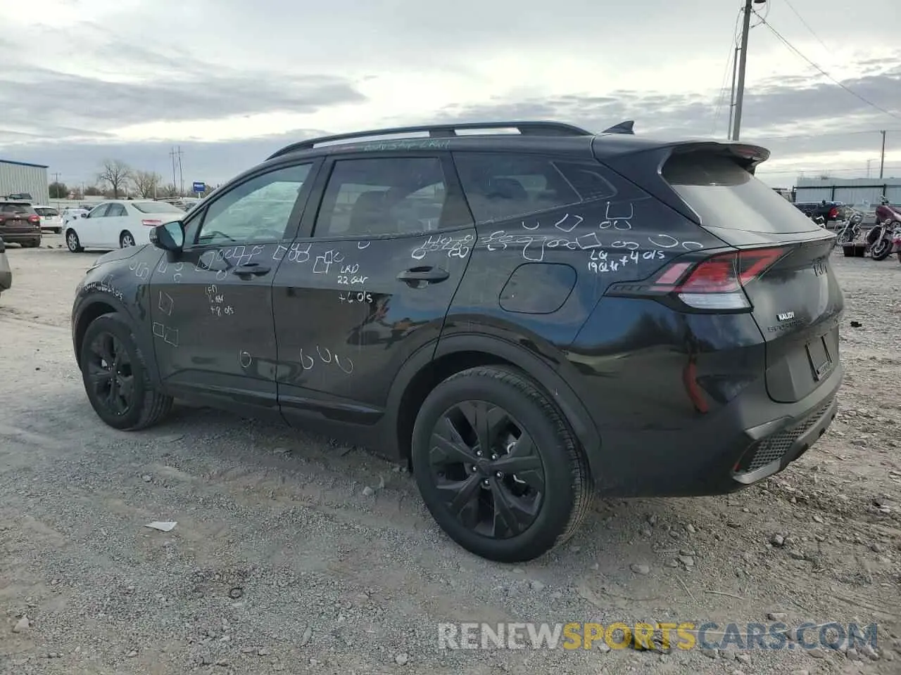 2 Photograph of a damaged car 5XYK6CDFXSG255310 KIA SPORTAGE X 2025