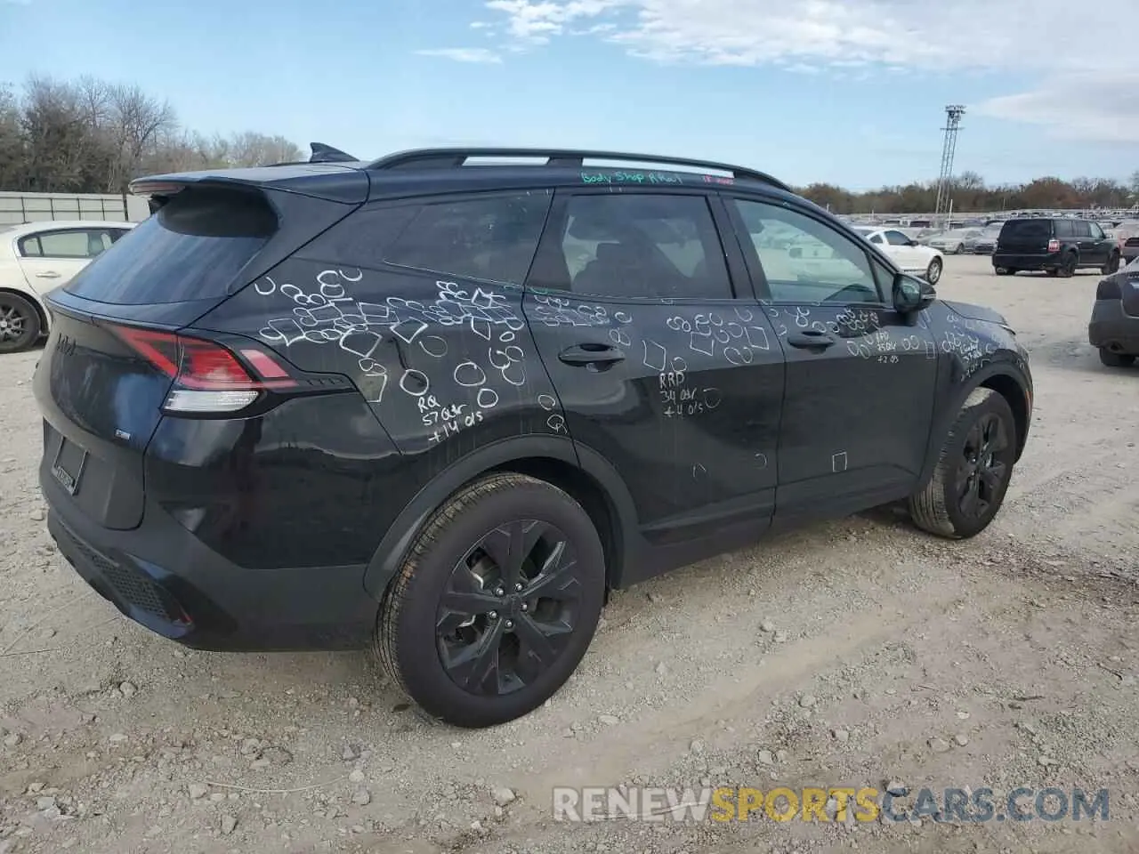 3 Photograph of a damaged car 5XYK6CDFXSG255310 KIA SPORTAGE X 2025