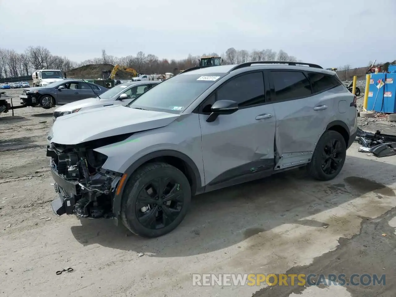 1 Photograph of a damaged car 5XYK6CDFXSG278716 KIA SPORTAGE X 2025