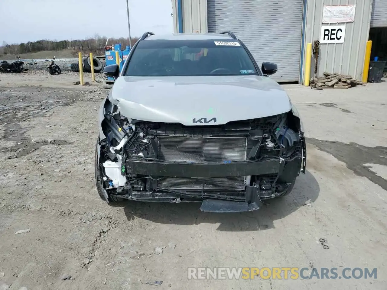 5 Photograph of a damaged car 5XYK6CDFXSG278716 KIA SPORTAGE X 2025