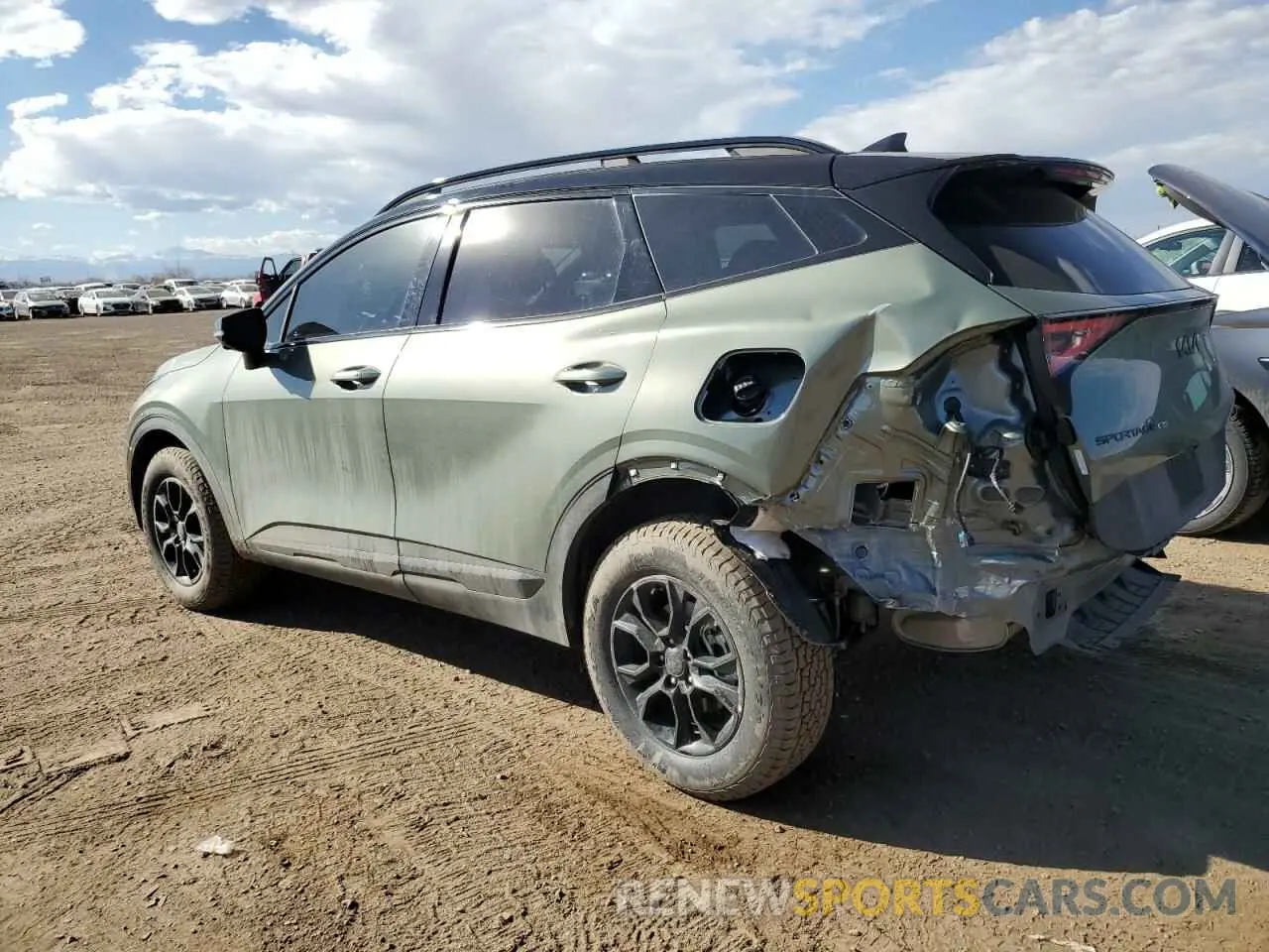2 Photograph of a damaged car 5XYK7CDF6SG263112 KIA SPORTAGE X 2025