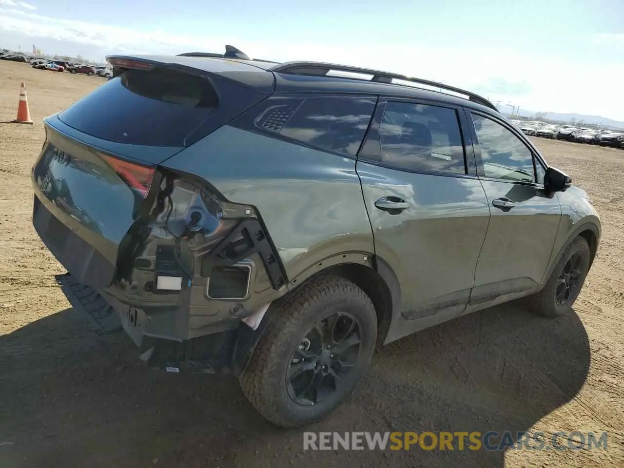 3 Photograph of a damaged car 5XYK7CDF6SG263112 KIA SPORTAGE X 2025