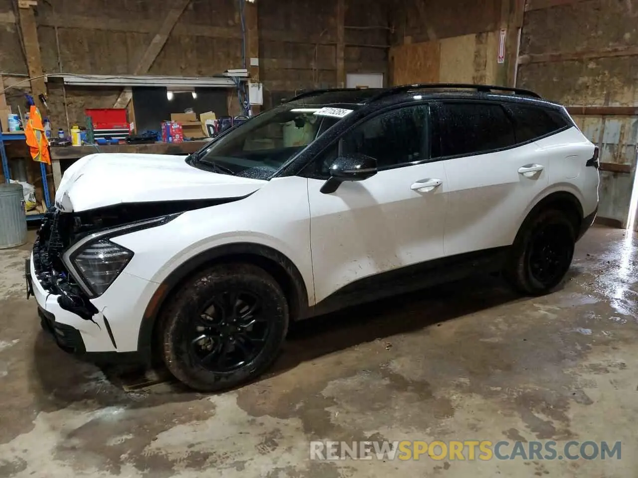 1 Photograph of a damaged car 5XYK7CDFXSG236818 KIA SPORTAGE X 2025