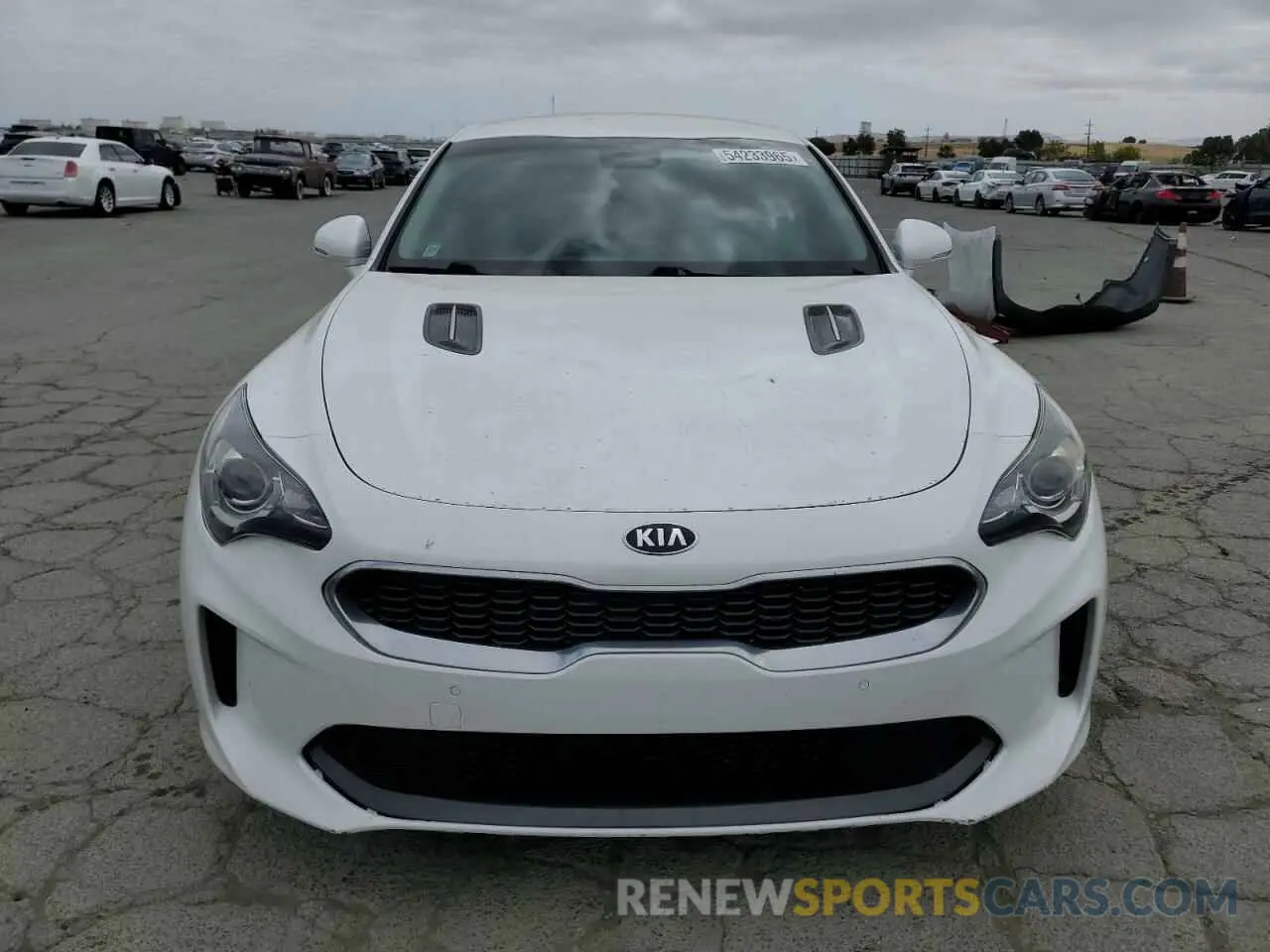5 Photograph of a damaged car KNAE15LA0K6051452 KIA STINGER 2019