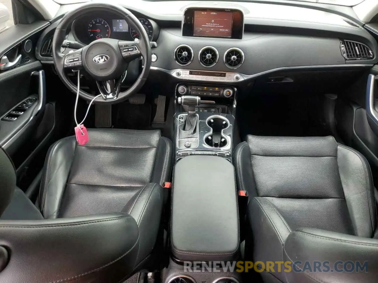 8 Photograph of a damaged car KNAE15LA0K6051452 KIA STINGER 2019