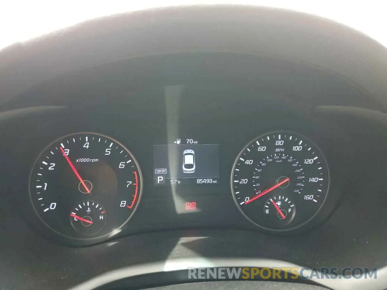 9 Photograph of a damaged car KNAE15LA0K6051452 KIA STINGER 2019