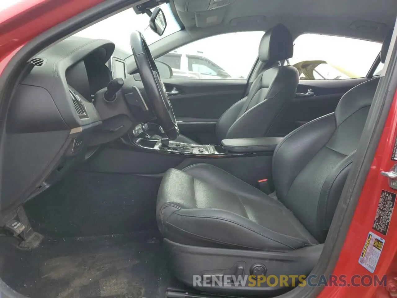 7 Photograph of a damaged car KNAE15LA1K6043800 KIA STINGER 2019