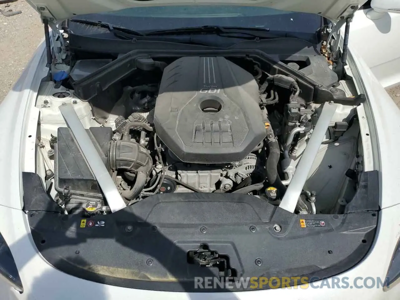 11 Photograph of a damaged car KNAE15LA1K6052108 KIA STINGER 2019