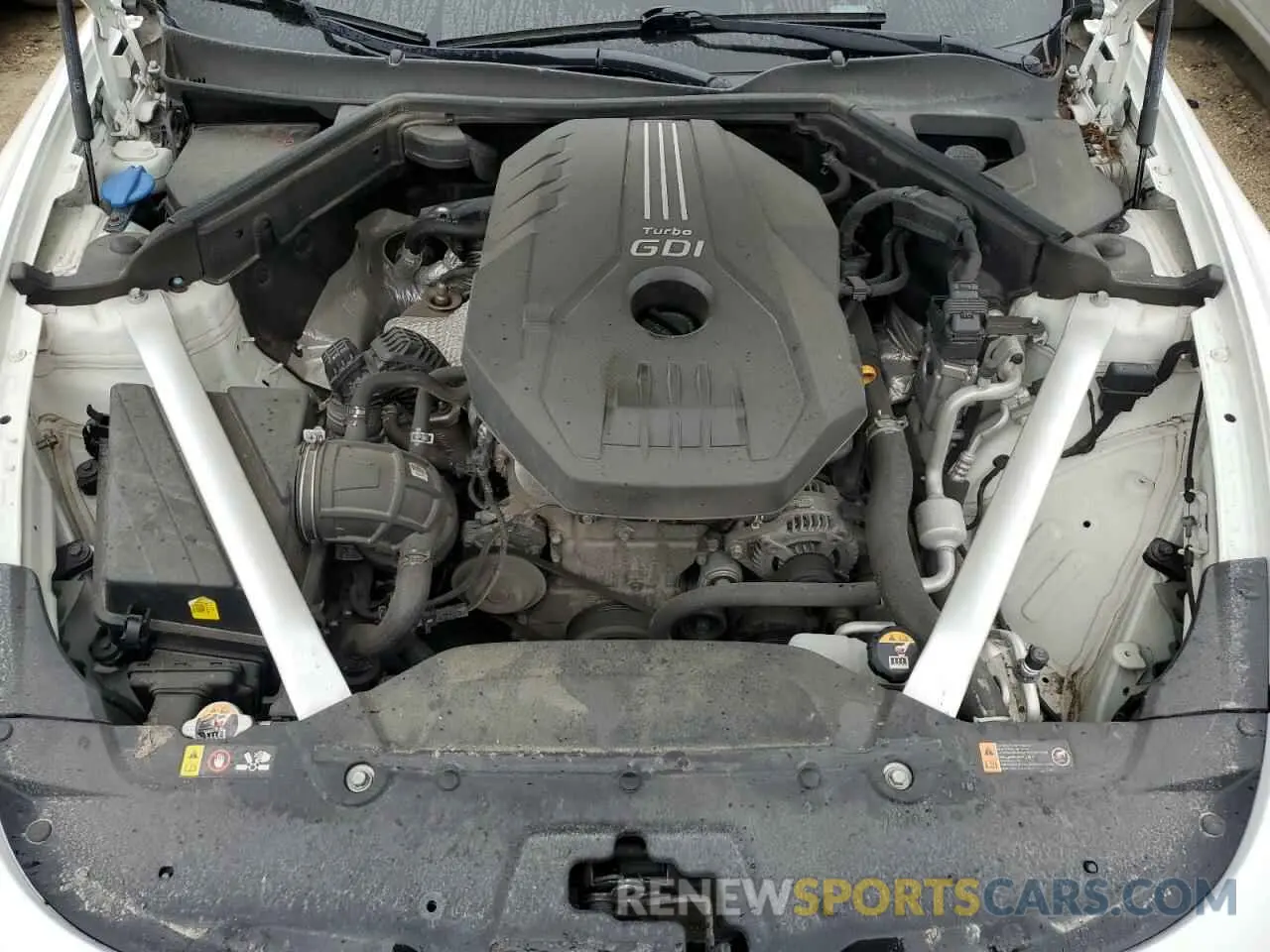 11 Photograph of a damaged car KNAE15LA1K6064422 KIA STINGER 2019