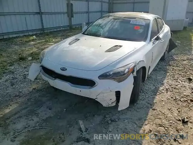13 Photograph of a damaged car KNAE15LA1K6064422 KIA STINGER 2019