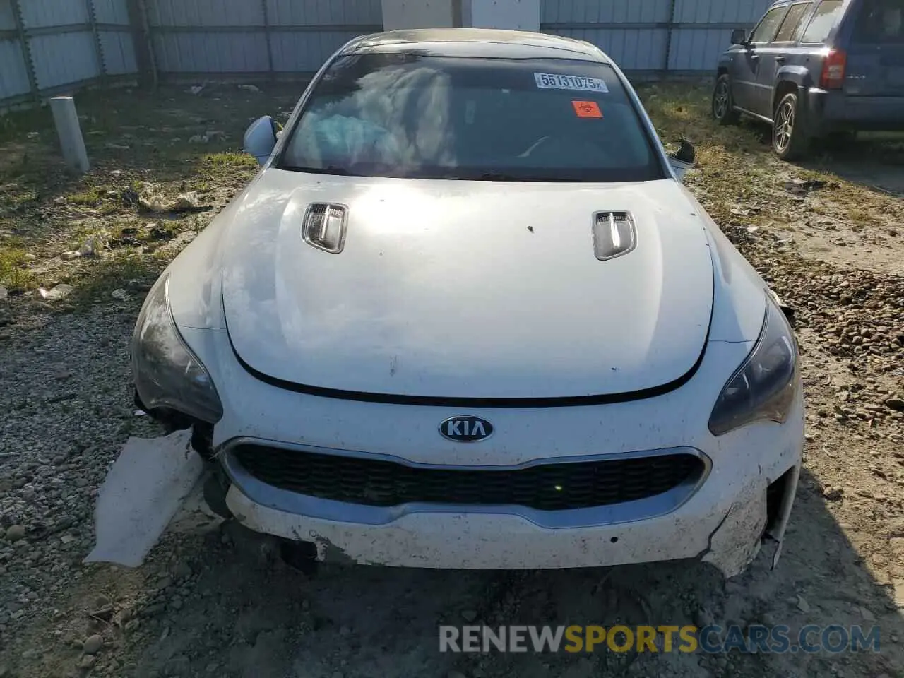 5 Photograph of a damaged car KNAE15LA1K6064422 KIA STINGER 2019