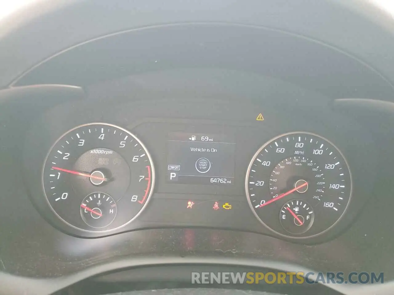 9 Photograph of a damaged car KNAE15LA2K6046656 KIA STINGER 2019