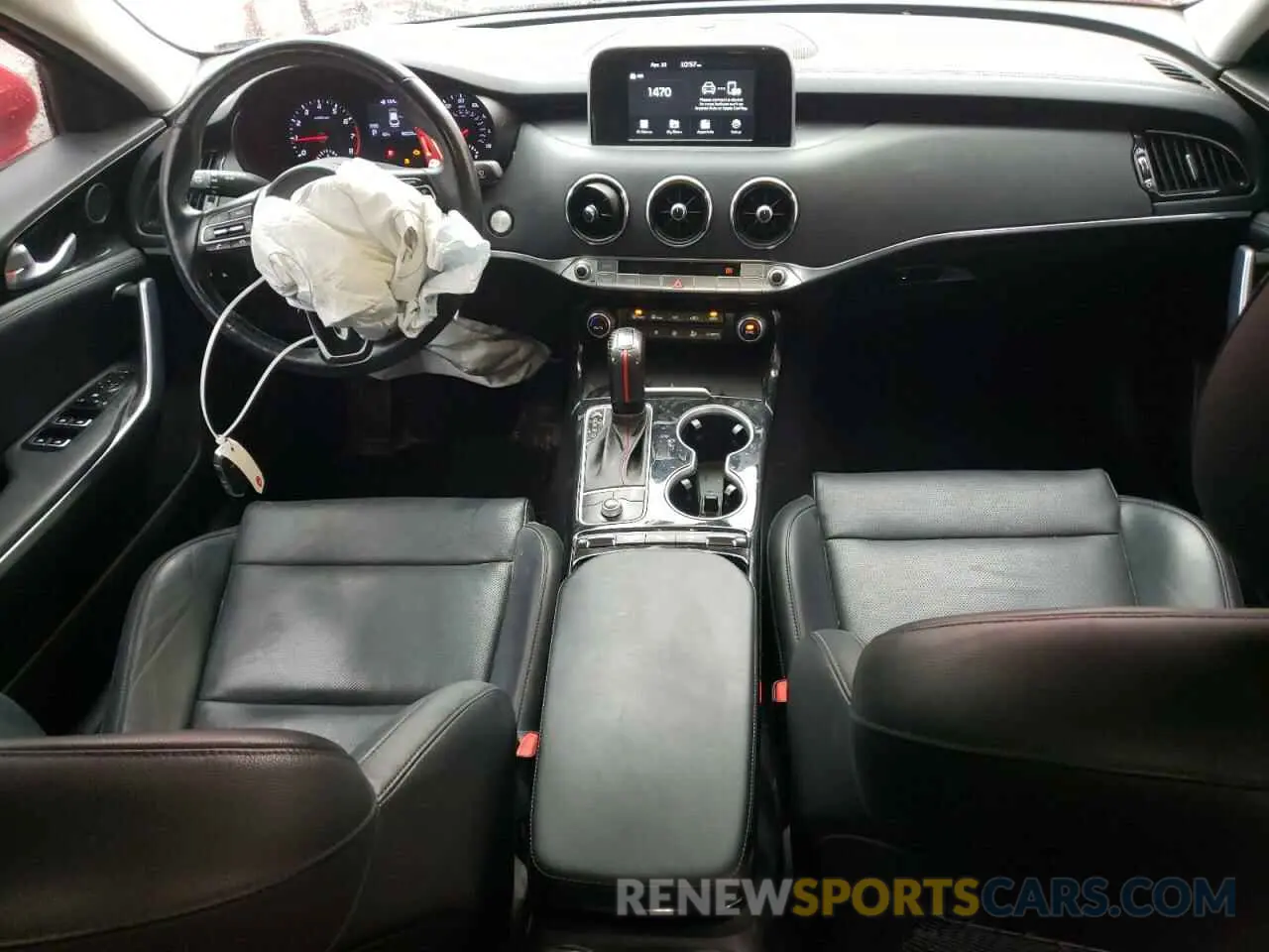 8 Photograph of a damaged car KNAE15LA3K6047329 KIA STINGER 2019