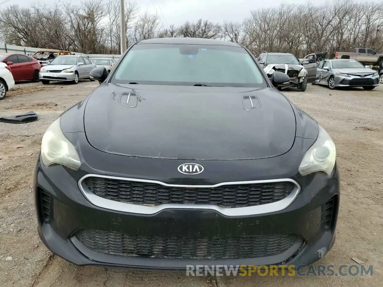 5 Photograph of a damaged car KNAE15LA3K6060047 KIA STINGER 2019