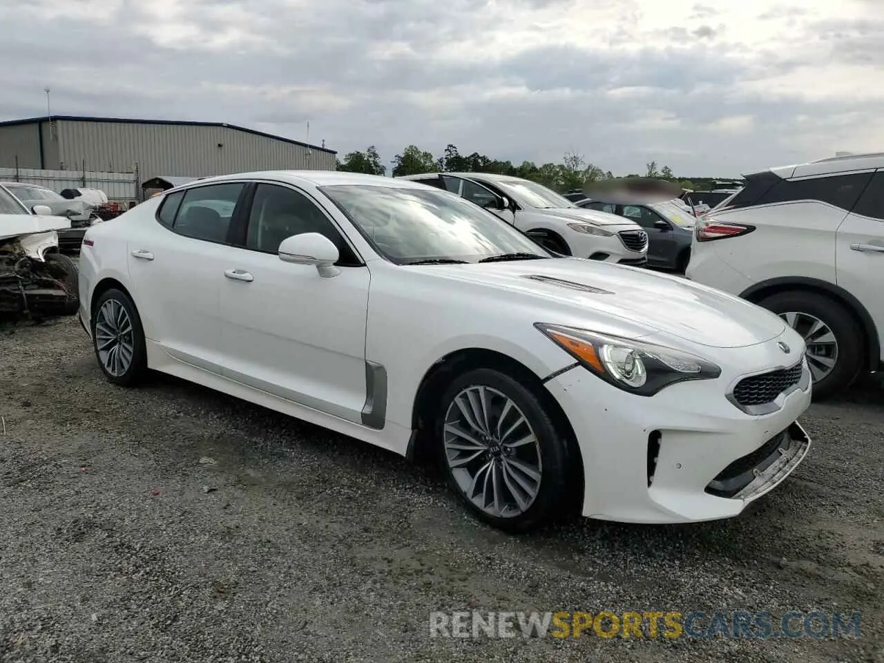4 Photograph of a damaged car KNAE15LA4K6064060 KIA STINGER 2019