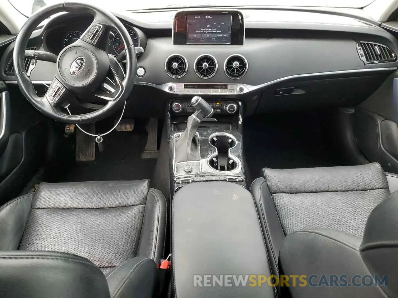8 Photograph of a damaged car KNAE15LA4K6064060 KIA STINGER 2019