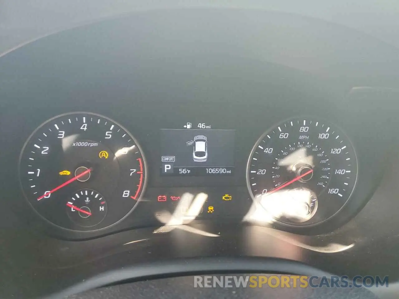 9 Photograph of a damaged car KNAE15LA5K6051365 KIA STINGER 2019