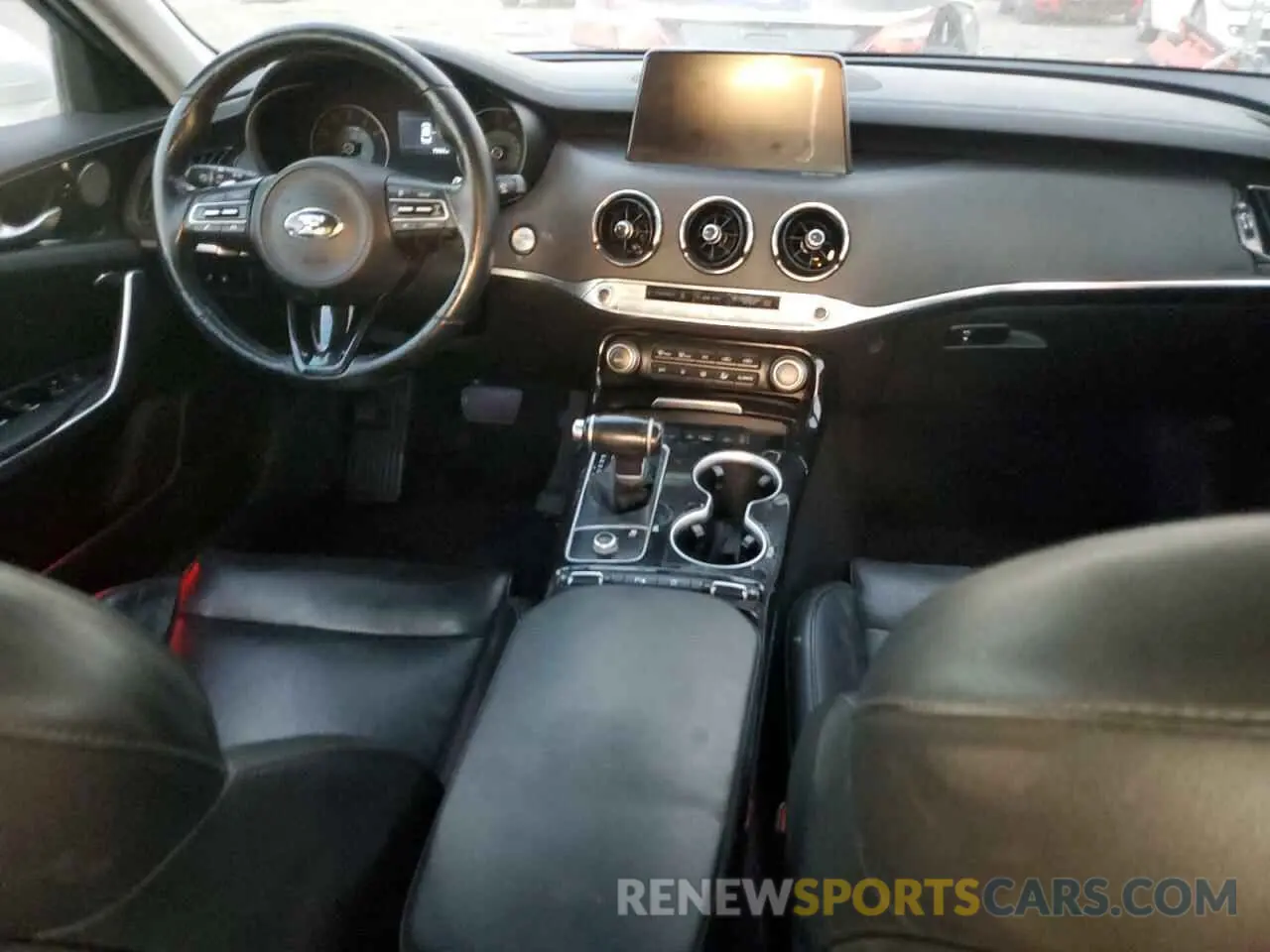 8 Photograph of a damaged car KNAE15LA6K6047955 KIA STINGER 2019