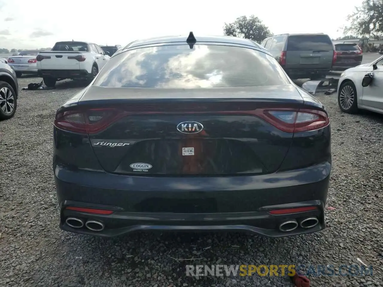 6 Photograph of a damaged car KNAE15LA6K6063816 KIA STINGER 2019