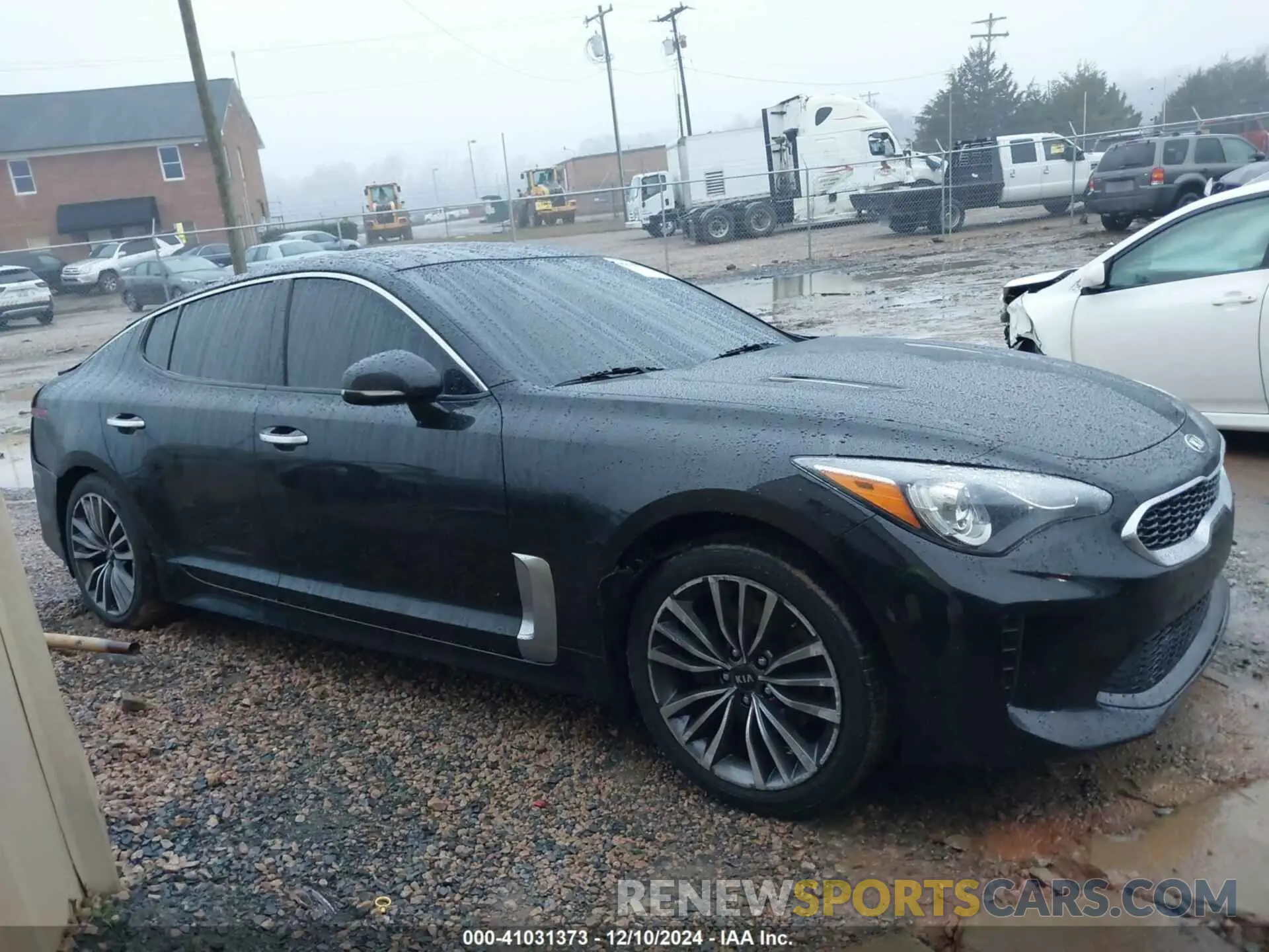 13 Photograph of a damaged car KNAE15LA6K6069504 KIA STINGER 2019