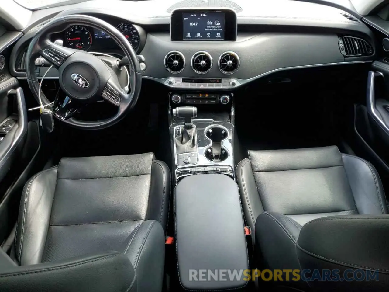 8 Photograph of a damaged car KNAE15LA8K6049853 KIA STINGER 2019