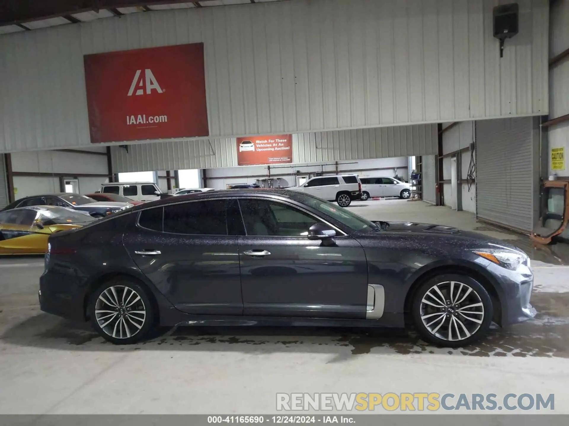 13 Photograph of a damaged car KNAE15LA8K6062411 KIA STINGER 2019