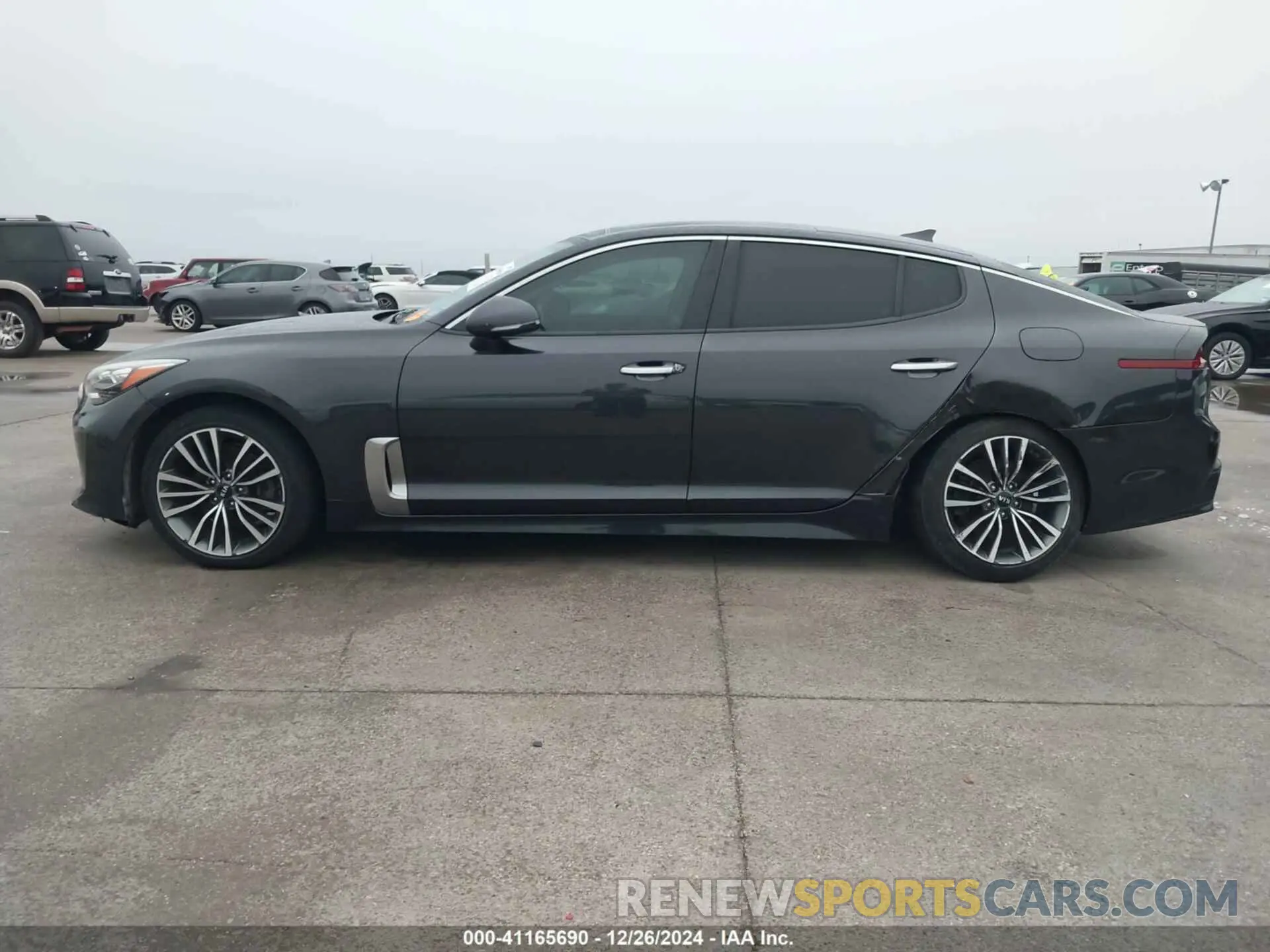 14 Photograph of a damaged car KNAE15LA8K6062411 KIA STINGER 2019